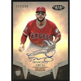 2019 Topps Tier One Break Out Autographs #BAFA Francisco Arcia/250