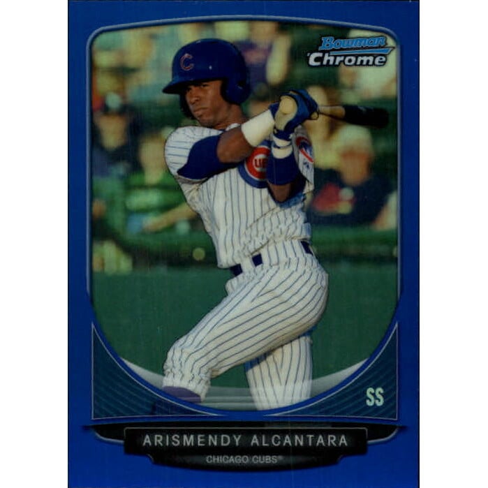 2013 Bowman Chrome Prospects Blue Refractors #BCP21 Arismendy Alcantara