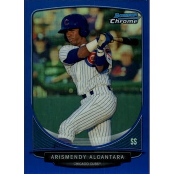 2013 Bowman Chrome Prospects Blue Refractors #BCP21 Arismendy Alcantara