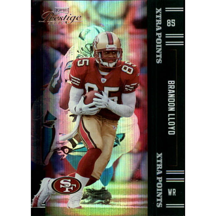2005 Playoff Prestige Xtra Points Green #120 Brandon Lloyd