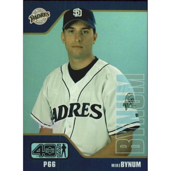 2002 Upper Deck 40-Man Electric Rainbow #868 Mike Bynum