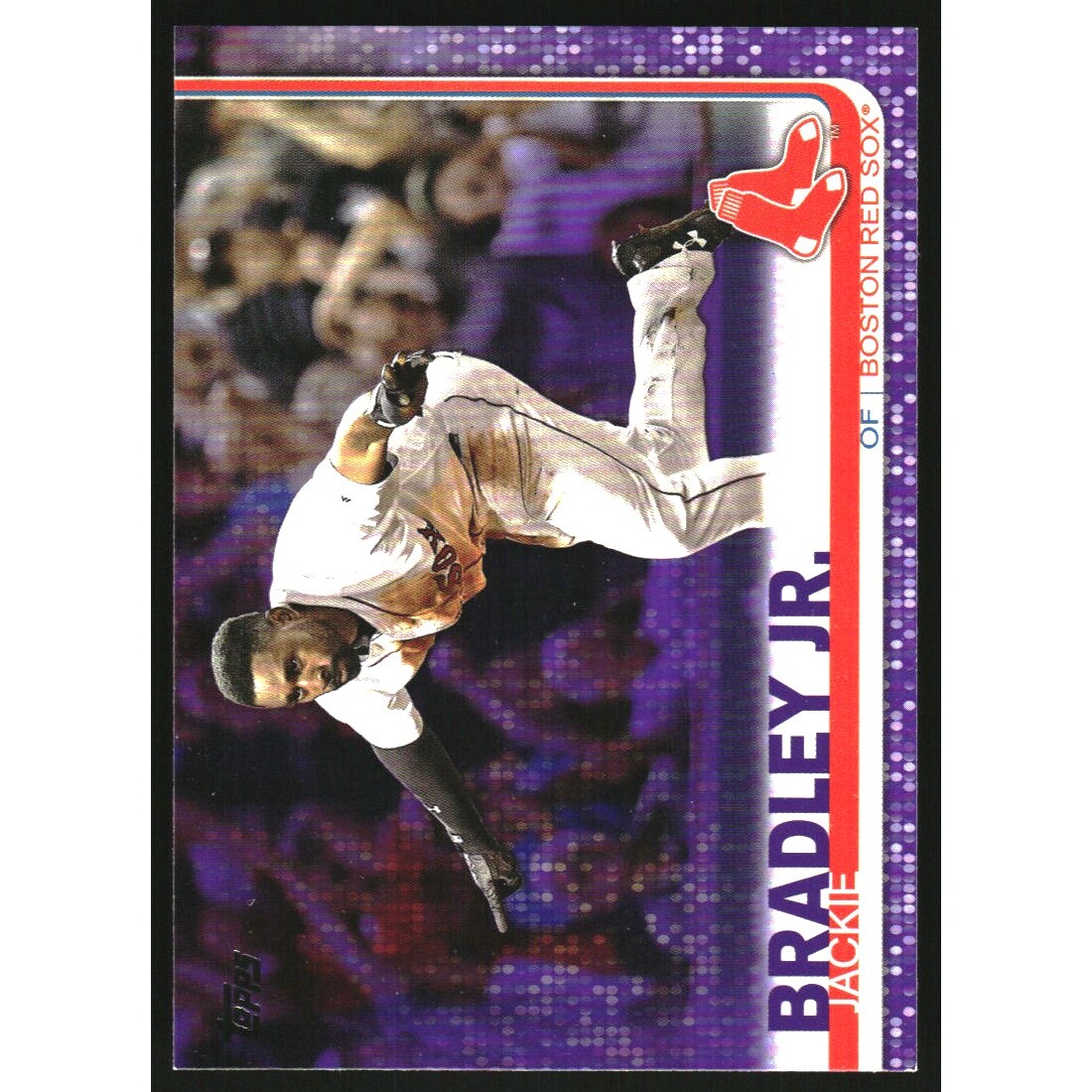 2019 Topps Meijer Purple #179 Jackie Bradley Jr.. rookie card picture