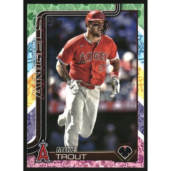 2025 Topps Easter Pastel #200 Mike Trout