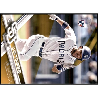 2017 Topps Update 5x7 Gold #US32 Luis Torrens