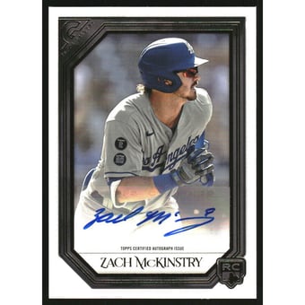 2021 Topps Gallery Rookie Autographs #RAZM Zach McKinstry