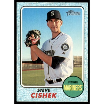 2017 Topps Heritage Blue #668 Steve Cishek