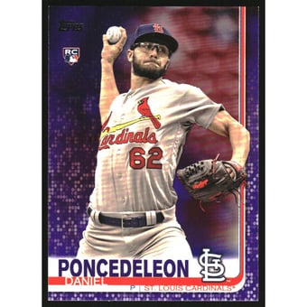 2019 Topps Meijer Purple #140 Daniel Poncedeleon
