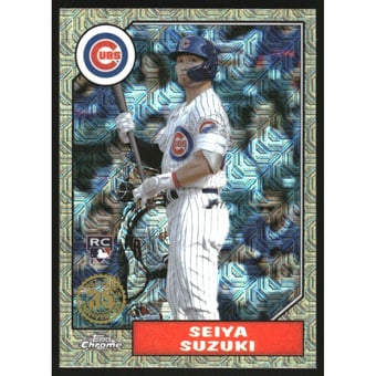 2022 Topps Update '87 Topps Silver Pack Chrome #T87C16 Seiya Suzuki