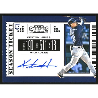 2019 Panini Contenders Season Ticket Autographs #26 Keston Hiura