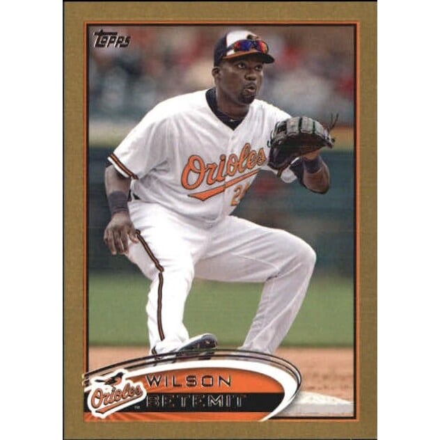 2012 Topps Mini Gold #538 Wilson Betemit. rookie card picture