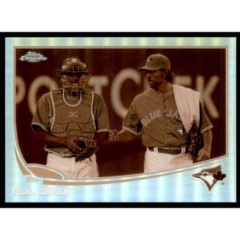2013 Topps Chrome Sepia Refractors #62 R.A. Dickey
