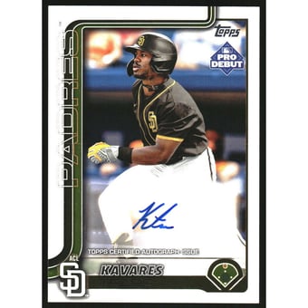 2025 Topps Pro Debut Autographs #PD110 Kavares Tears