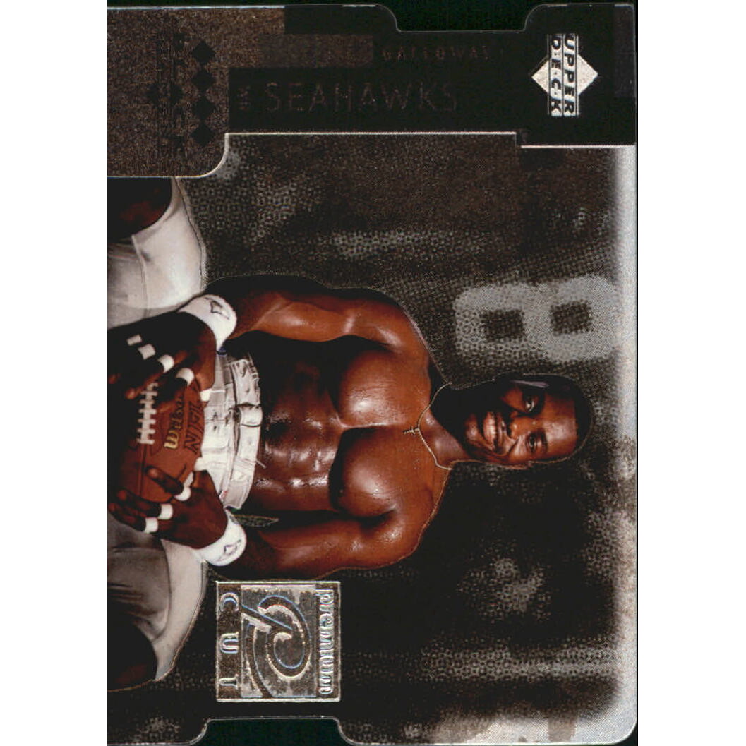 1998 Black Diamond Premium Cut Quadruple Horizontal #PC14 Joey Galloway 1