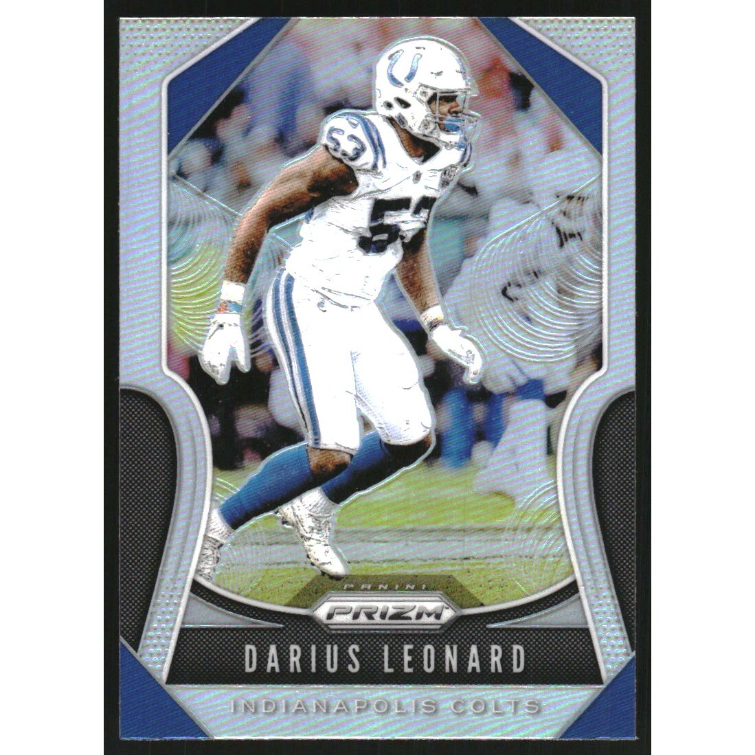 2019 Panini Prizm Prizms #148 Darius Leonard. rookie card picture