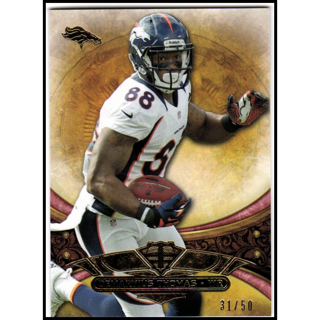 2013 Topps Triple Threads Ruby #48 Demaryius Thomas. rookie card picture