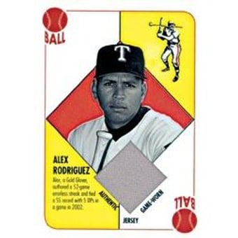 2003 Topps Chrome Red Backs Relics #AR Alex Rodriguez Jsy