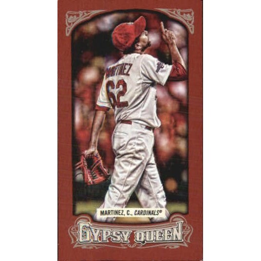 2014 Topps Gypsy Queen Mini Red #173 Carlos Martinez. rookie card picture