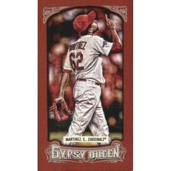 2014 Topps Gypsy Queen Mini Red #173 Carlos Martinez