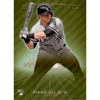 2013 Bowman Sterling Gold Refractors #48 Johnny Hellweg
