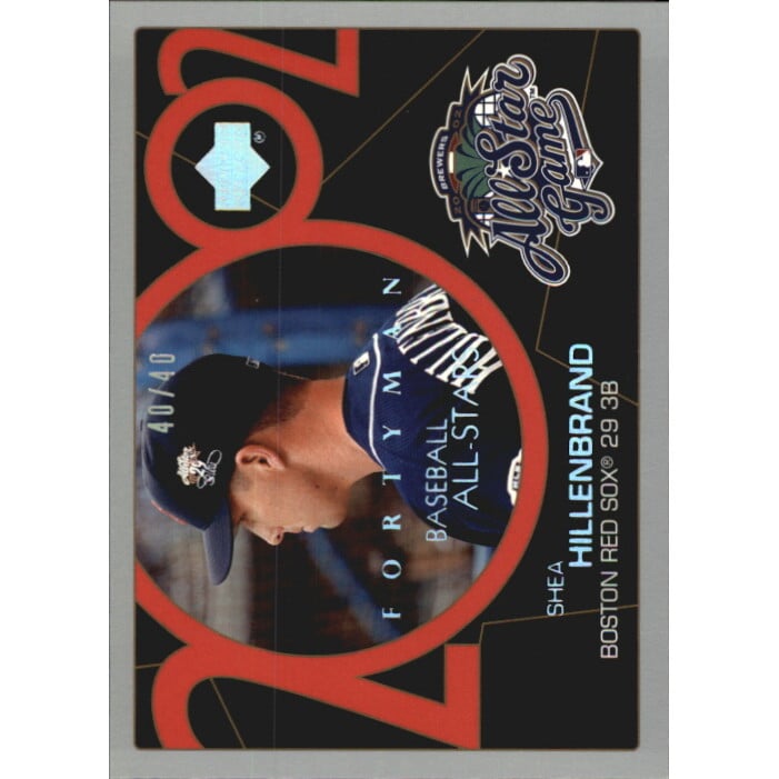 2003 Upper Deck 40-Man Rainbow #769 Shea Hillenbrand AS. rookie card picture