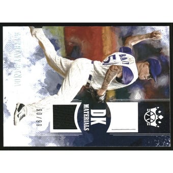 2018 Diamond Kings DK Materials Holo Silver #1 Anthony Banda/99