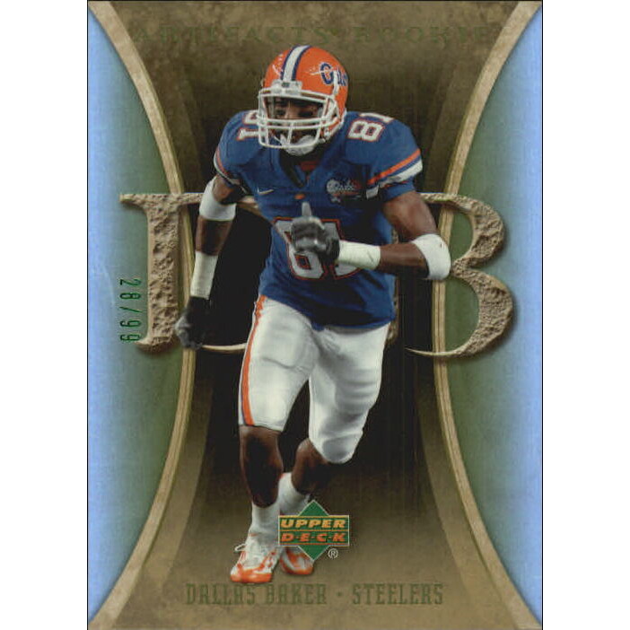 2007 Artifacts Green #112 Dallas Baker