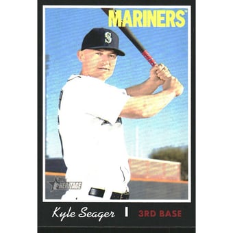 2019 Topps Heritage Black Border #271 Kyle Seager