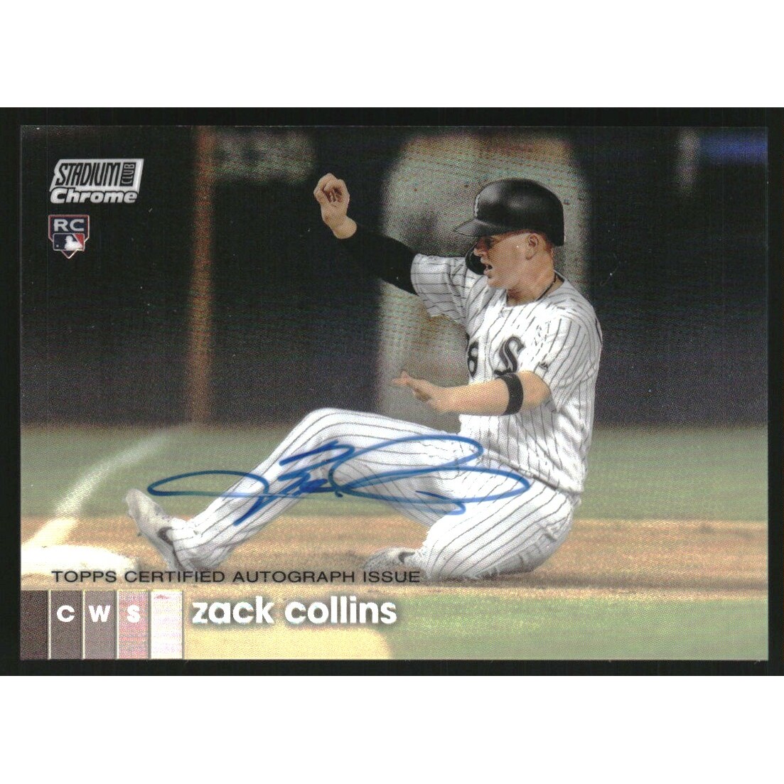 2020 Stadium Club Chrome Autographs #CAZC Zack Collins