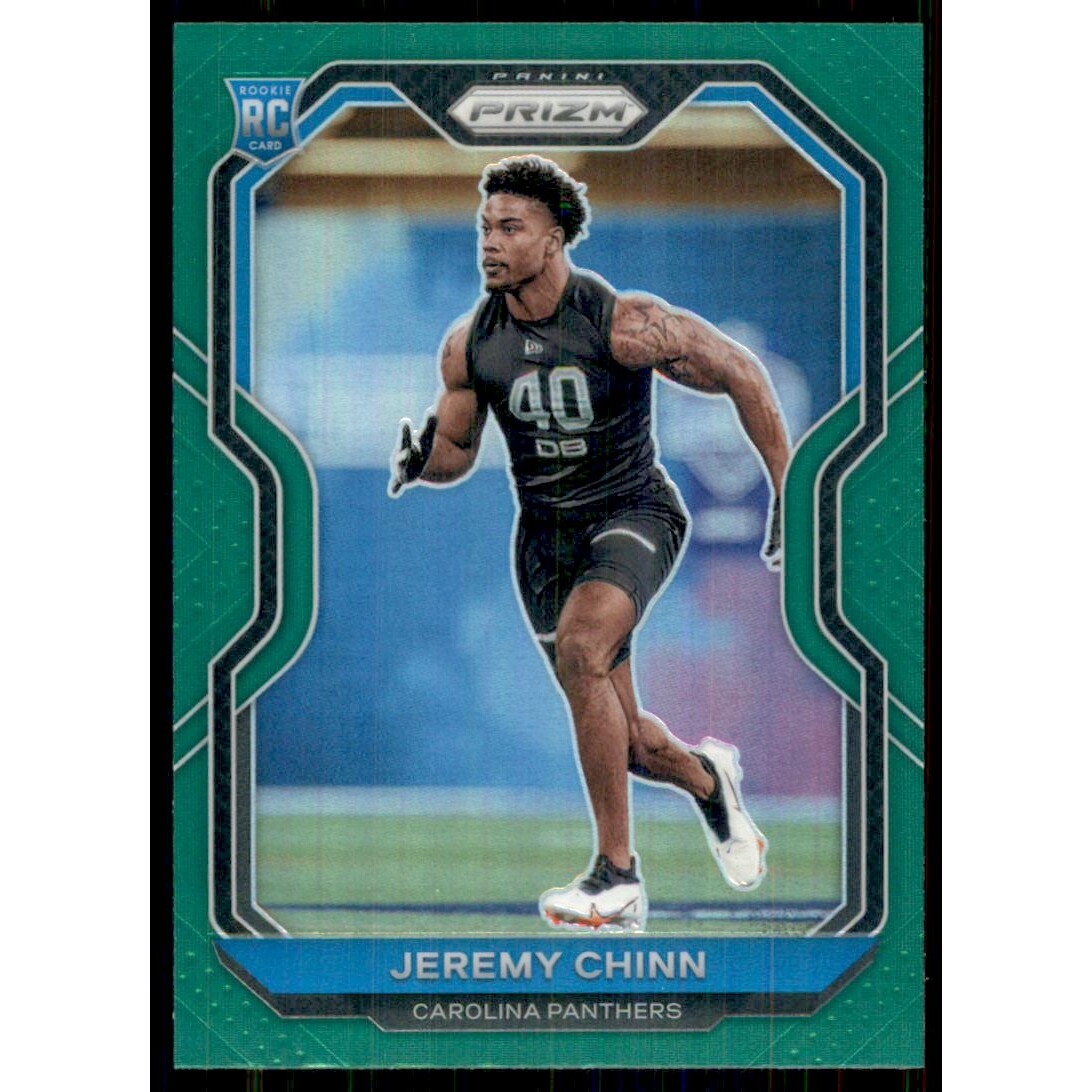 2020 Panini Prizm Prizms Green #367 Jeremy Chinn