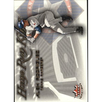2002 Fleer Triple Crown Home Run Kings #7 Alex Rodriguez