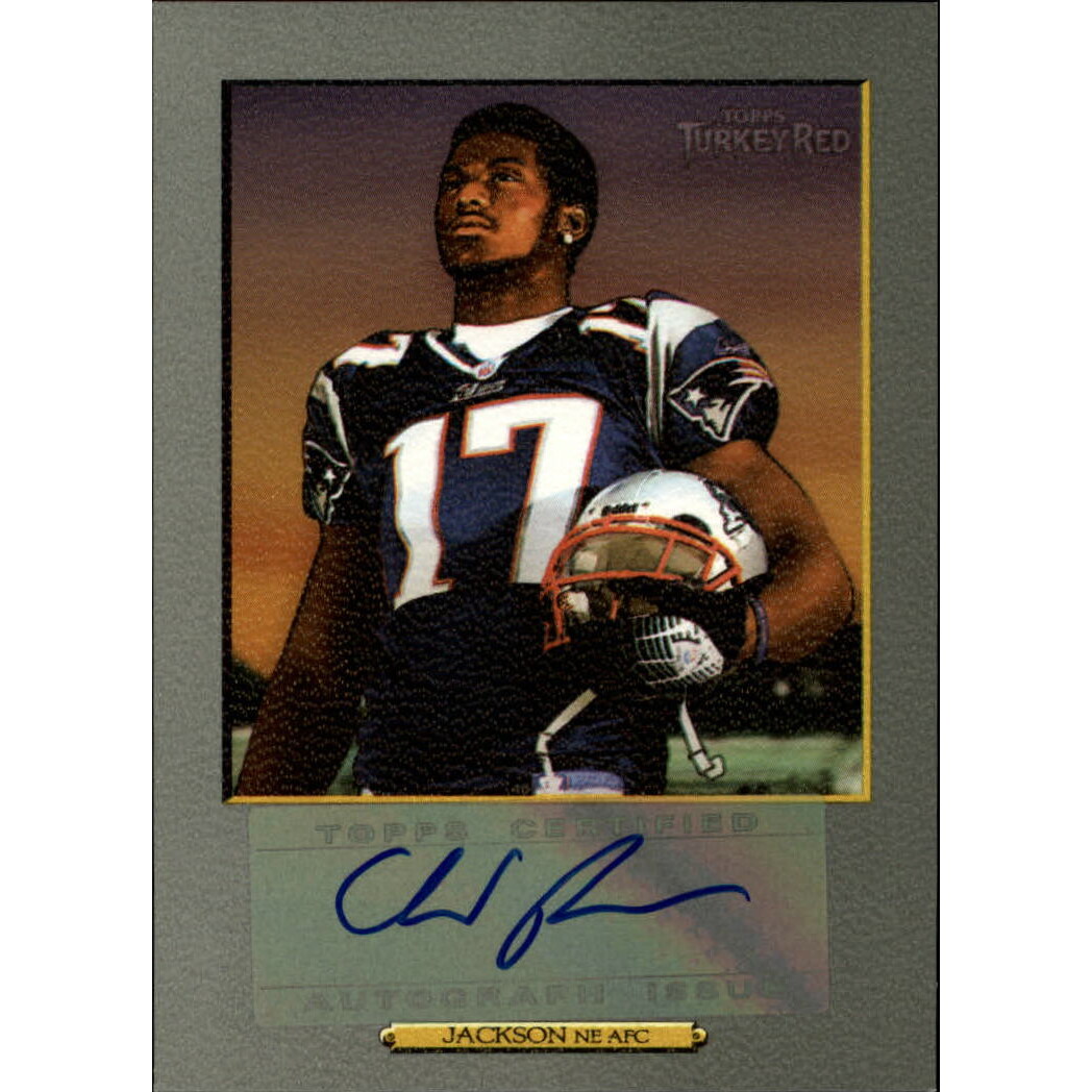 2006 Topps Turkey Red Autographs Gray #CJ Chad Jackson C