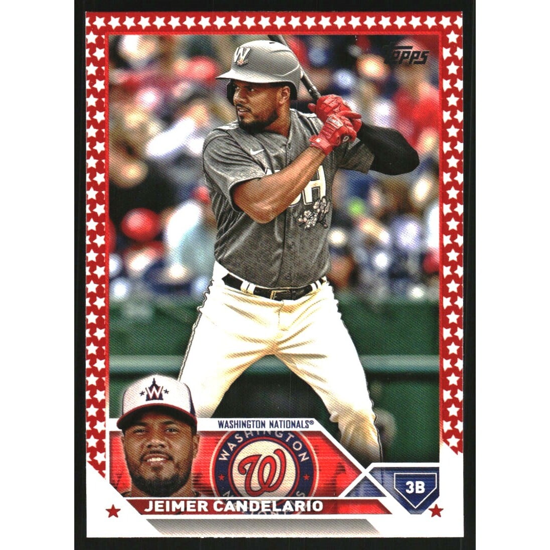 2023 Topps Update Independence Day #US129 Jeimer Candelario