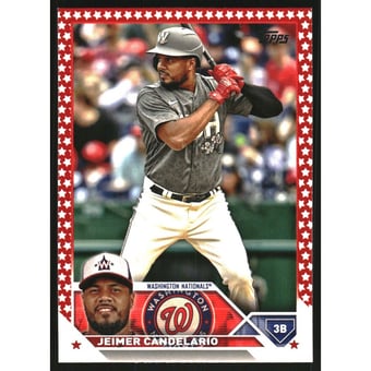 2023 Topps Update Independence Day #US129 Jeimer Candelario