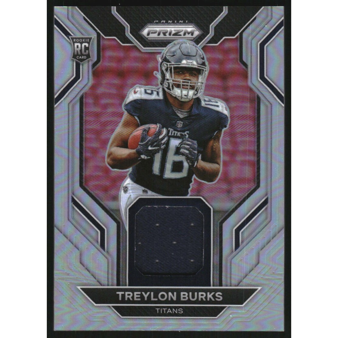2022 Panini Prizm Rookie Gear #11 Treylon Burks