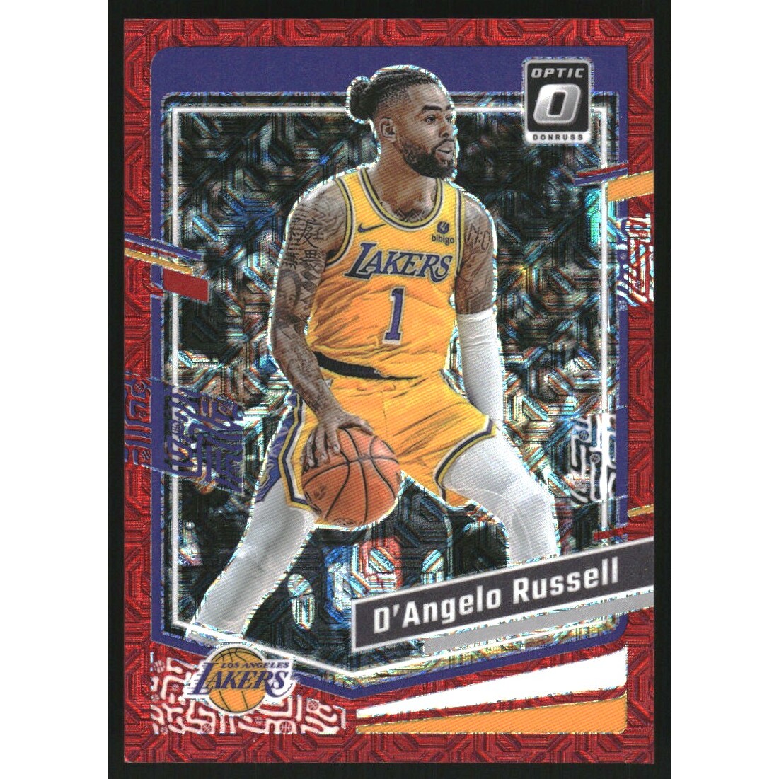 2023-24 Donruss Optic Choice Red #18 D'Angelo Russell
