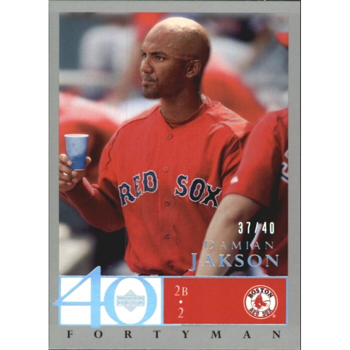 2003 Upper Deck 40-Man Rainbow #225 Damian Jackson. rookie card picture