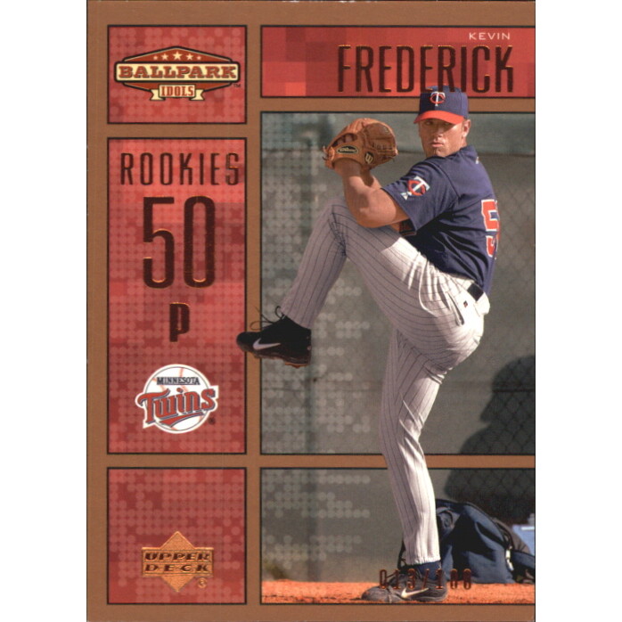 2002 Upper Deck Ballpark Idols Bronze #243 Kevin Frederick ROO