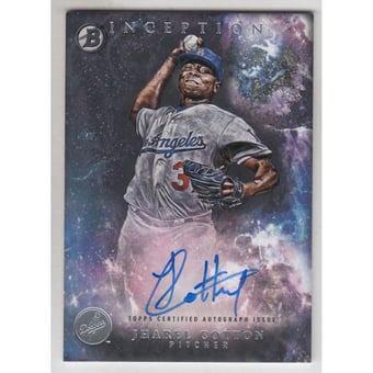 2016 Bowman Inception Prospect Autographs #PAJC Jharel Cotton