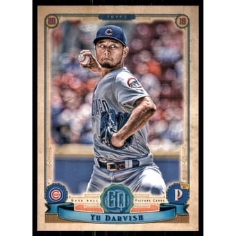 2019 Topps Gypsy Queen Bazooka Back #182 Yu Darvish
