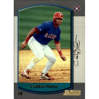 2000 Bowman Gold #195 Carlos Pena