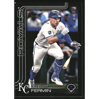 2025 Topps Black #346 Freddy Fermin