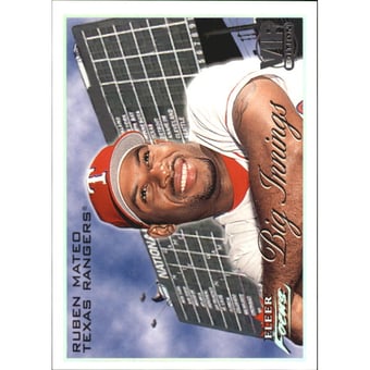 2001 Fleer Focus Big Innings VIP #25 Ruben Mateo