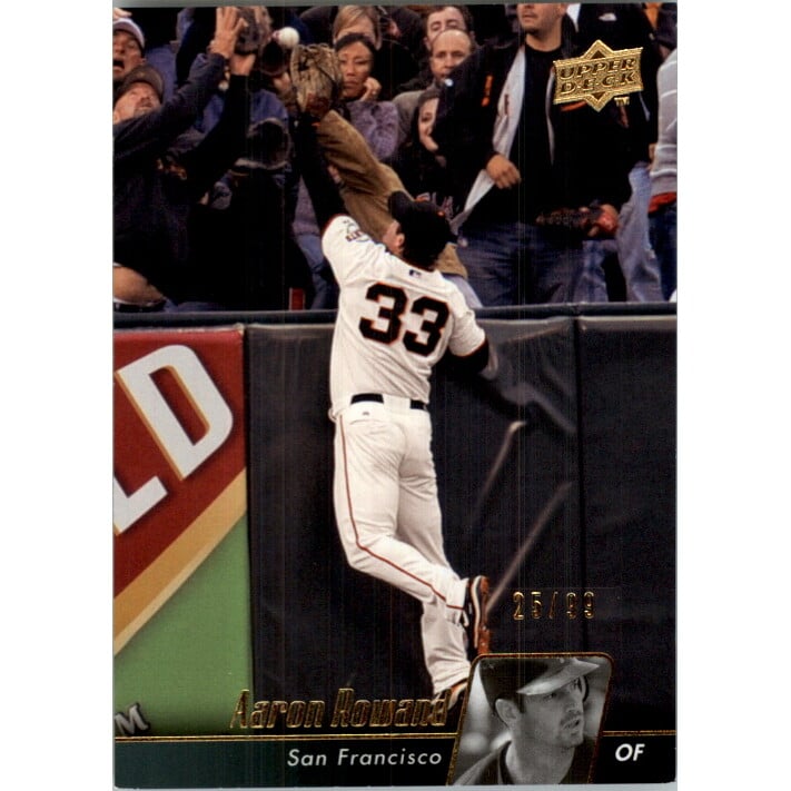 2010 Upper Deck Gold #427 Aaron Rowand. rookie card picture