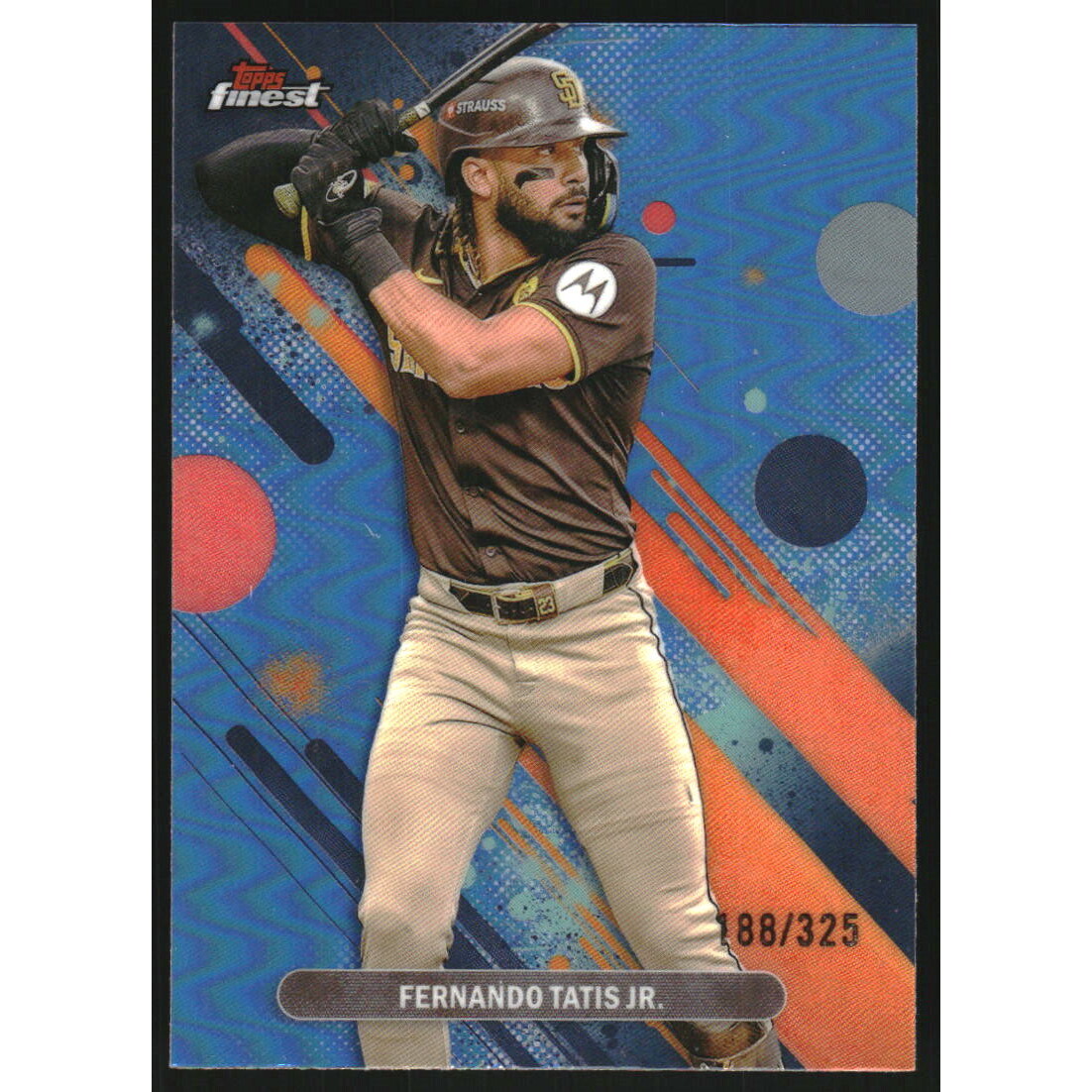 2025 Finest Sky Blue Refractors #13 Fernando Tatis Jr. 2025 Finest Sky Blue Refractors #13 Fernando Tatis Jr.