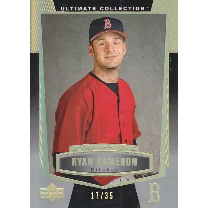 2003 Ultimate Collection Gold #126 Ryan Cameron UR T2