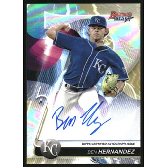 2020 Bowman's Best Best of '20 Autographs Refractors #B20BHE Ben Hernandez