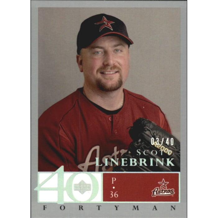 2003 Upper Deck 40-Man Rainbow #379 Scott Linebrink