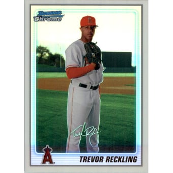 2010 Bowman Chrome Prospects Refractors #BCP194B Trevor Reckling AU
