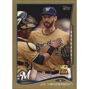 2014 Topps Mini Gold #181 Jim Henderson
