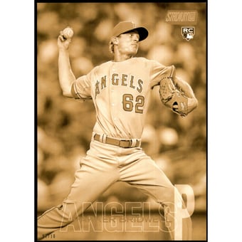 2018 Stadium Club 5x7 Gold #214 Parker Bridwell